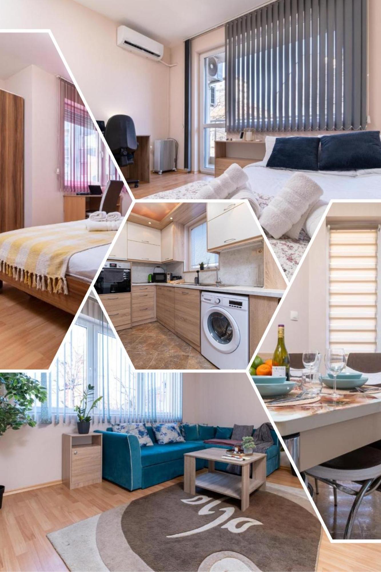 Comfortable 2Br Urban Getaway In City Center Plovdiv Eksteriør billede